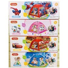 Tenda Anak Karakter Pop-tent TENDA - Tenda Kartun Spiderman, Halo Kitty, Mobil, Beku |FnVEkukh|