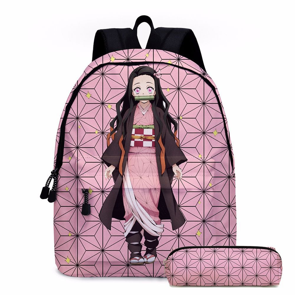 

[Ready Stock] Demon Slayer Backpack Tas Sekolah Siswa Tas Ransel Anime Tempat Pensil |7519A8D8|