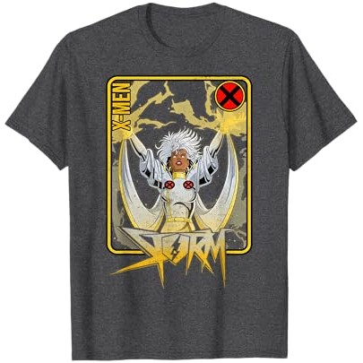 Kaos Kartu Bermain Marvel X-Men Storm |XPJK7xv1|