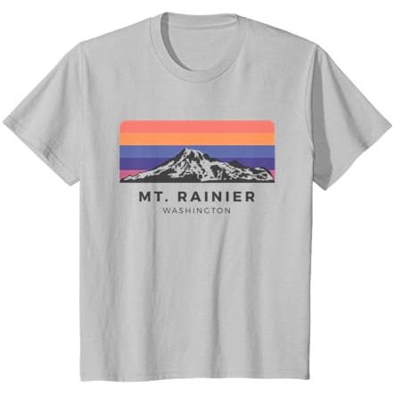 Kaus Vintage Mt Rainier - Sunrise Edition |hQCXsoqa|