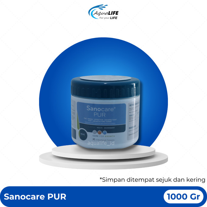 Best Seller Sanocare Pur Inve 1 Kg Desinfektan Akuakultur Budidaya Ikan Udang