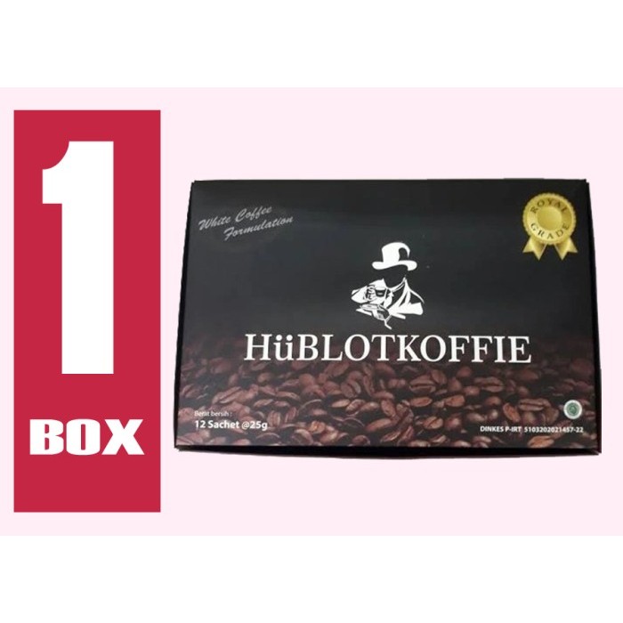 Terlaris Hublot- Coffee - Kopi Hublot- Isi 12 Sachet Original