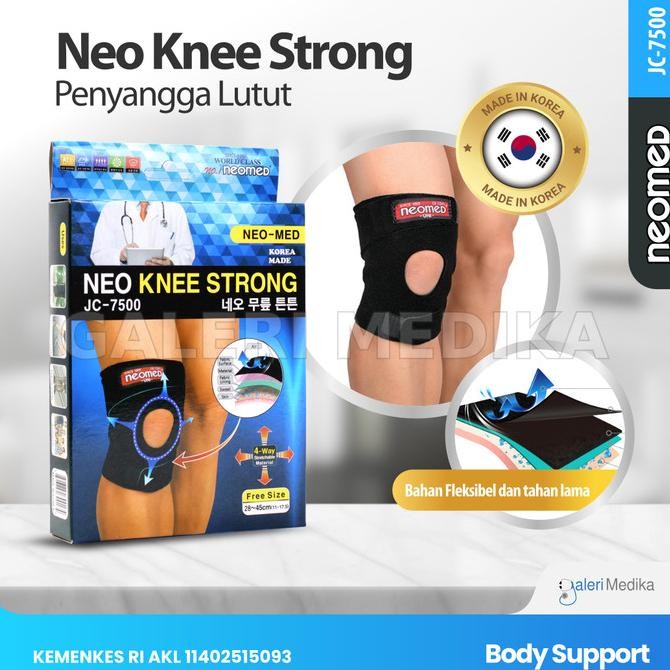 Neomed Neo Knee Strong JC-7500 - Deker Lutut Pelindung Lutut Kaki