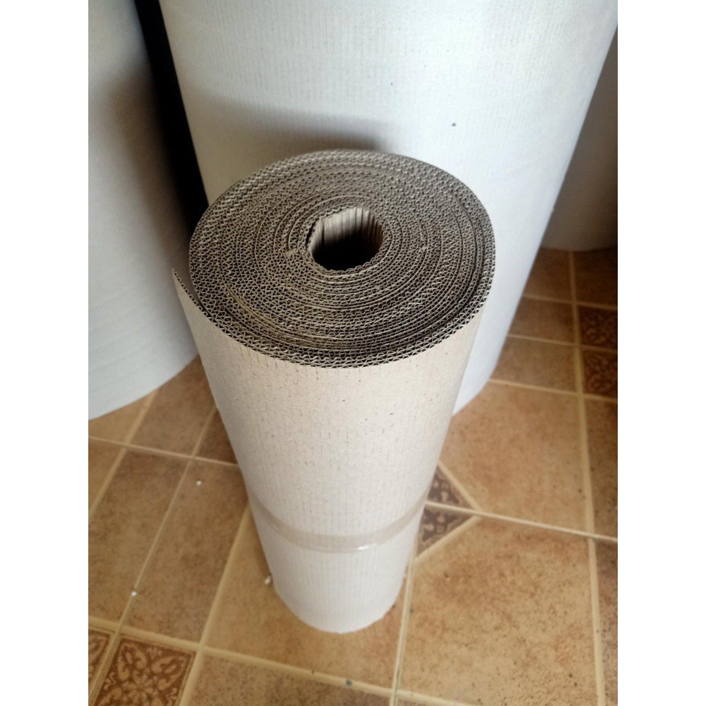 

2 Lapisan Kertas Bergelombang Lebar 60 cm Panjang 10 M. Berat 5 Kg/Gulungan/Pesanan 4 Gulungan/Tagihan |tDL2QSQt|