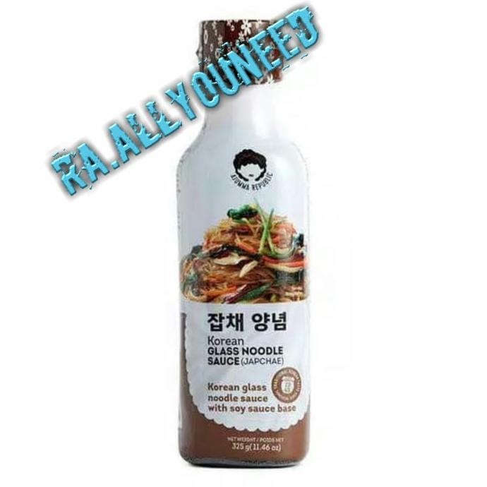 

Ajumma Republic Korean Japchae Sauce - Saus korea Untuk Japchae 325gr KS