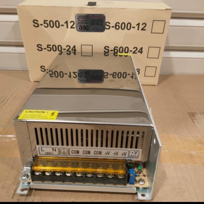 Switching Power Supply 60A 12V Baru Psu 60 A 12 V Dc Adaptor