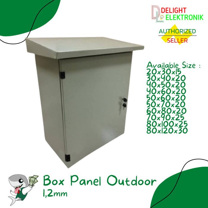 Box Panel Outdoor 1,2Mm Plat 20X30 30X40 40X50 40X60 50X60 50X70 60X80 70X90 80X100 80X120
