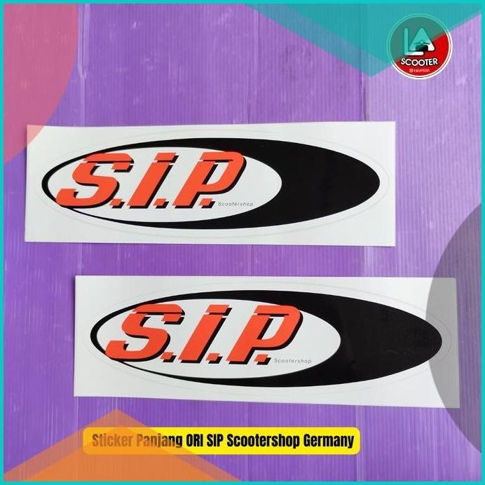 

Sticker Panjang ORI SIP Scootershop Germany 11OKTZ4 limited stock