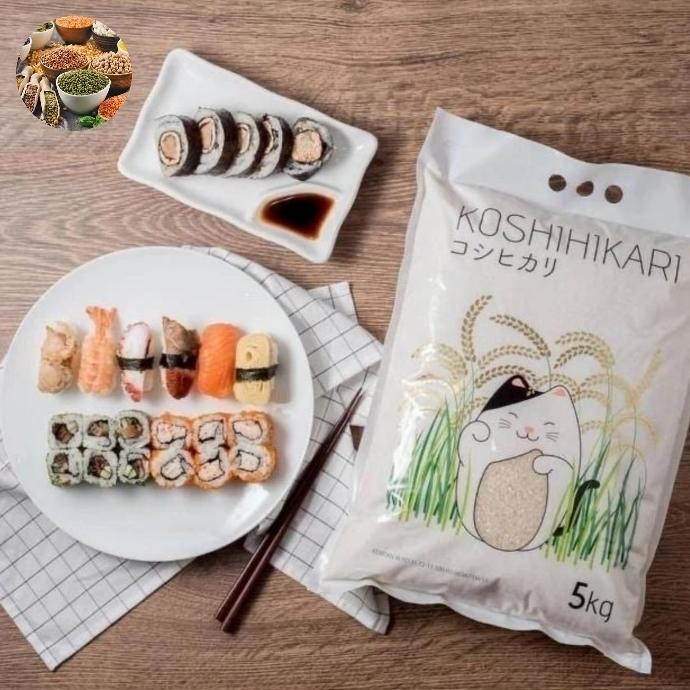 

beras jepang Koshihikari 5kg Td