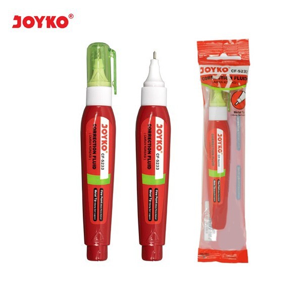 

Correction Fluid Tip Ex Cairan Koreksi Penghapus Cair Joyko CF-S233