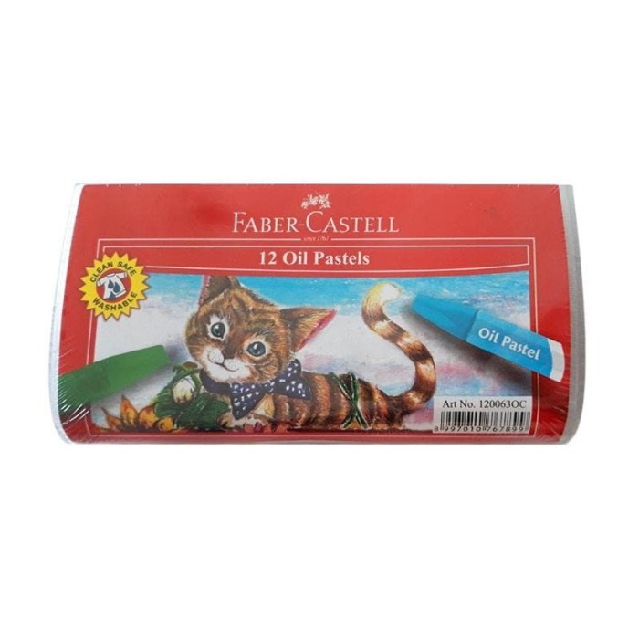 

TERMURAH - Crayon Faber-Castell Eco 12 Warna Hexagonal Oil Pastel 120063OC Krayon