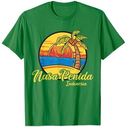 Kaos Vintage Indonesia Vacation Travel Asia Nusa Penida |gSpoYctr|