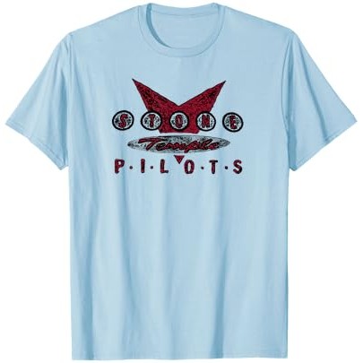 Kaos Logo Mobil Vintage Stone Temple Pilots \u2013 Biru Muda |sT77nzFY|