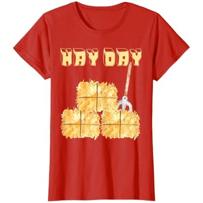 Desain Hay Day Keren dan Lucu - Kaos Garpu Rumput Hay Harvest Bales |wcgMvxiF|