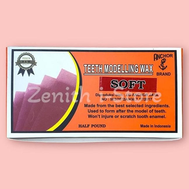 

Anchor Teeth Modelling Wax | Malam Merah | Lilin Wax Soft|Medium|Hard