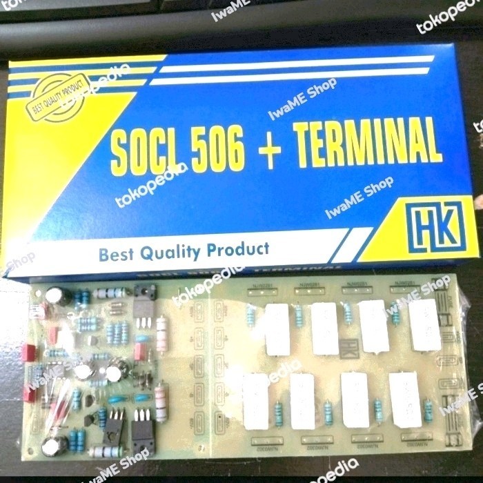 KIT DRIVER POWER SOCL 506 + PCB TR SUPER OCL 506 MONO AMPLIFIER