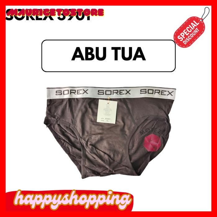 SOREX MAN CD CELANA DALAM PRIA - M 3901 - MODERN BRIEF SEGITIGA CANGGIH