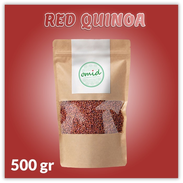 

Organic Red Quinoa Seeds (Biji Quinoa Merah Organik) 500gr