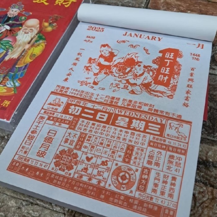 

Kalender China 2025 Harian Sobek Hongkong Mandarin
