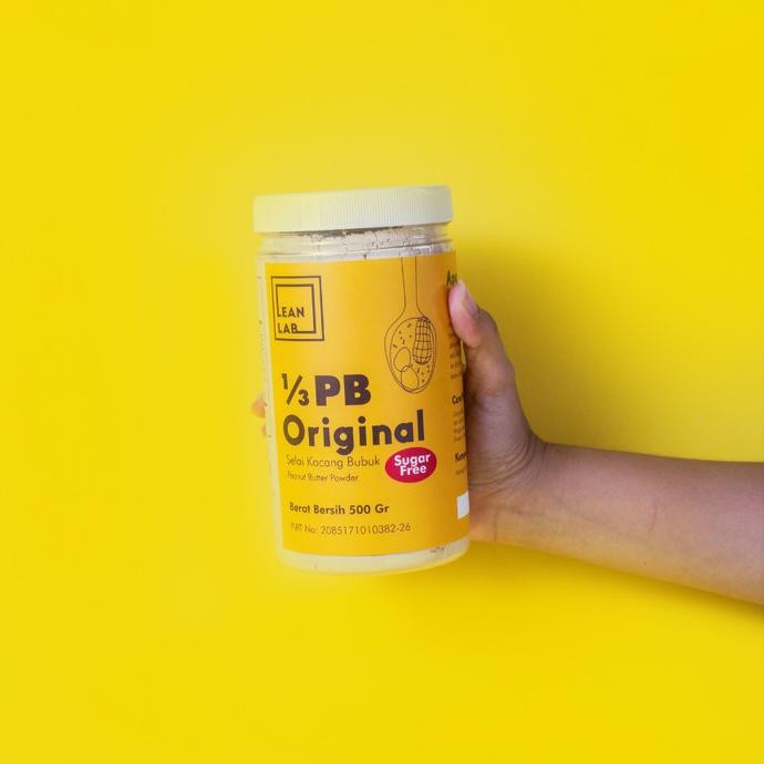 

Lean Lab Selai Kacang Sugar Free 500 Gr / Peanut Butter Powder