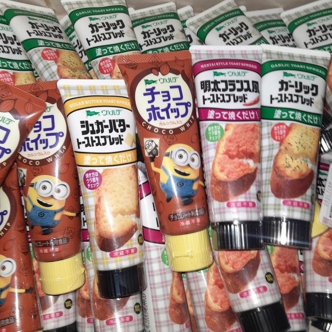 

Selai Choco Wip / Sugar Butter / Mentai / Garlic Toast Spread Japan