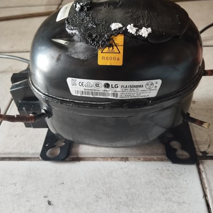 Ready KOMPRESOR KULKAS LG INVERTER FLA150NBMA ORIGINAL CABUTAN ORI