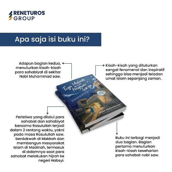 

Promo Tiga Malam Bersama Penghuni Surga Kisah Romantik Sahabat & Sahabiyat
