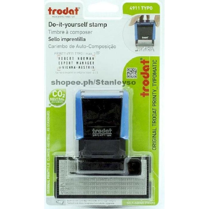 

Stempel Trodat Typo 4911 / Stempel Bongkar Pasang Original Dan Terpercaya