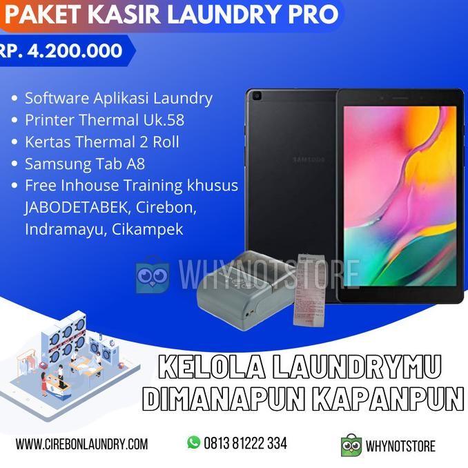 PAKET APLIKASI KASIR LAUNDRY PROFESIONAL