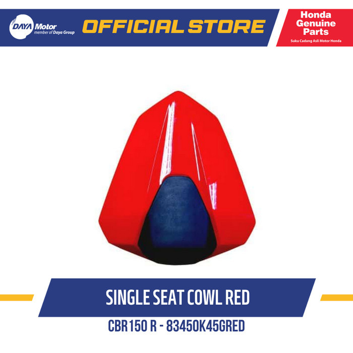 83450K45GRED Single Seat Cowl RED New CBR 150R K45G