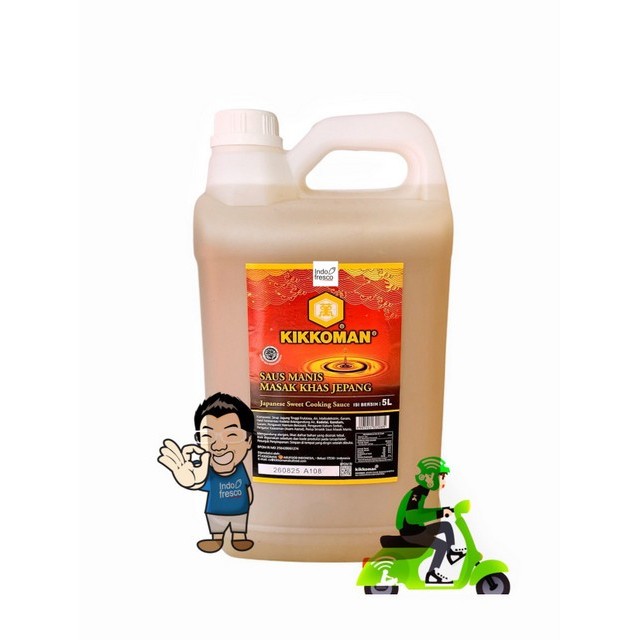 

Kikkoman Cuka Sushi Halal- Japanese Sweet Cooking Sauce 5L- Gosend
