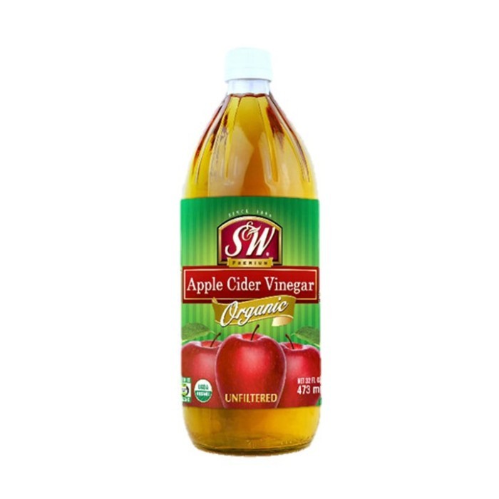 

Sw Apple Cider Vinegar Organic Unfiltered 473 Ml Cuka Apel