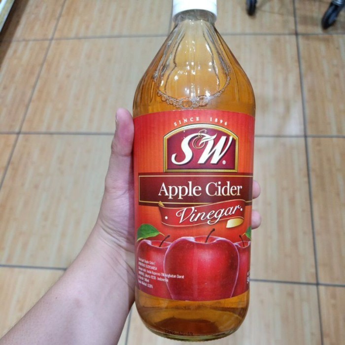 

[Botol] 946Ml Sw Apple Cider Vinegar / Cuka Apel Usa