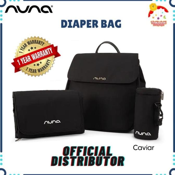 Sale Nuna Diaper Bag  -  Caviar