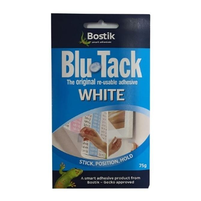 

Sale Bostik Blu Tack Reusable Adhesive White 75G (Lem Serbaguna)