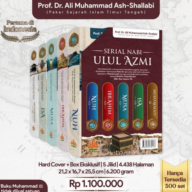 

Promo Serial Nabi Ulul Azmi Isi Paket 5 Buku + Box Exclusive As-Shallabi Pas