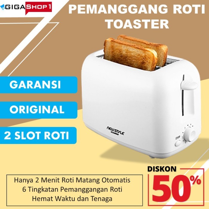 Alat Mesin Pembuat Pemanggang Panggang Roti Bakar Listrik Toaster Otom