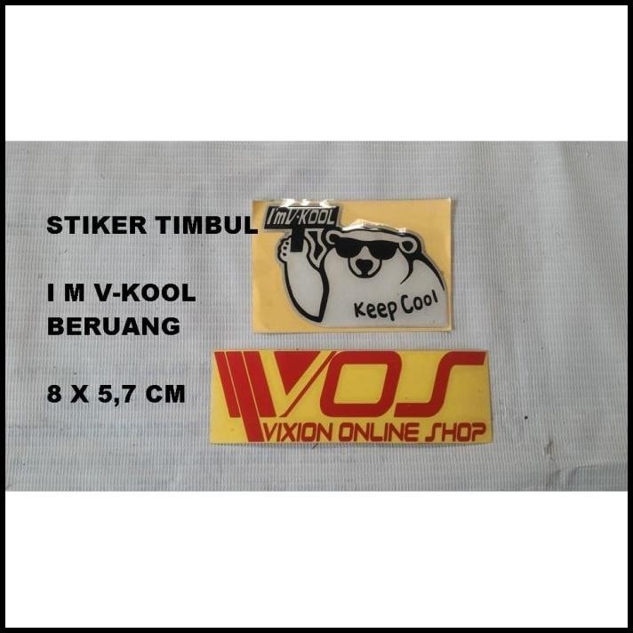 

HOT DEAL STIKER TIMBUL I M V-KOLL MODEL BARU !!!!!!