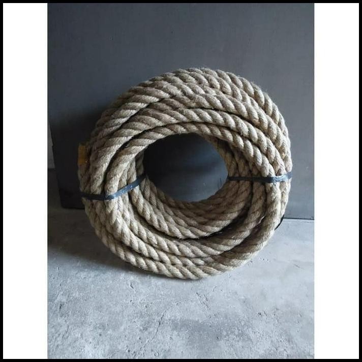 

TERMURAH TALI TAMBANG MANILA ROPE 12 MM X 220 M X 19 KG !!!!!!