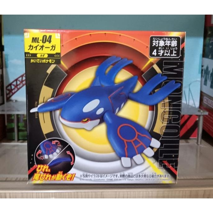 FIGUR SET Takara Tomy Moncolle Pokemon ML-04 KYOGRE Action Figure