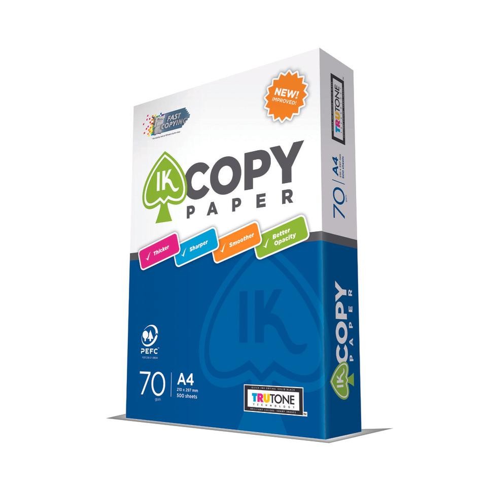 

(PER DUS) KERTAS HVS FOTOCOPY PAPERONE APRIL PP LITE A4 - F4 75 gr