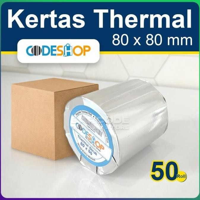

READY ( 1 DUS ) KERTAS THERMAL 80 X 80 MM MESIN ANTRIAN TIKET PARKIR EPSON ORIGINAL DAN TERPERCAYA