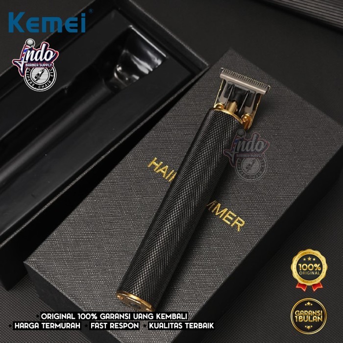 Kemei Km-1971 Profesional Trimmer Mesin Cukur Rambut Kemei Km 1971