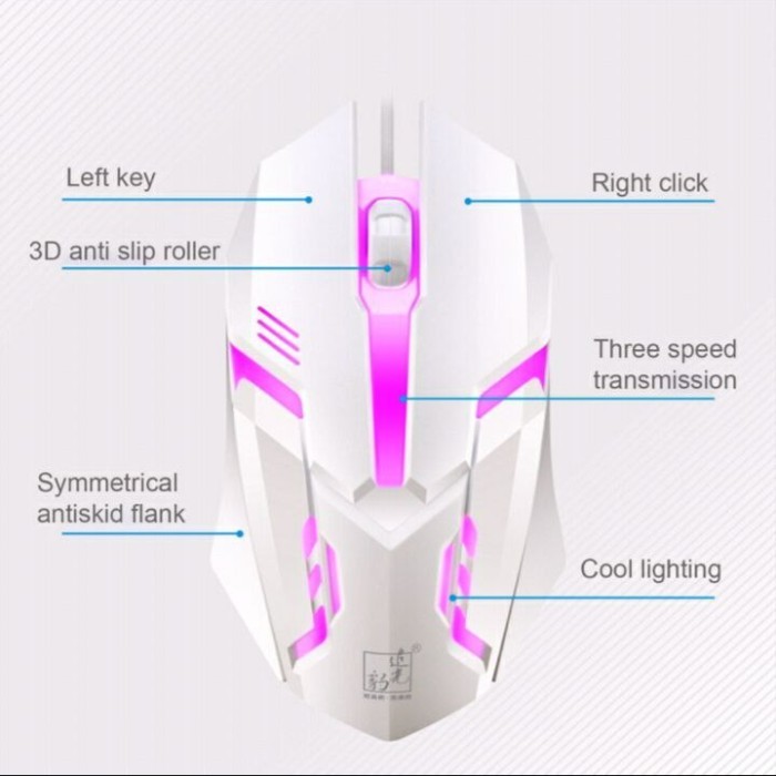 Gaming Rgb Mouse And Keyboard Bundle