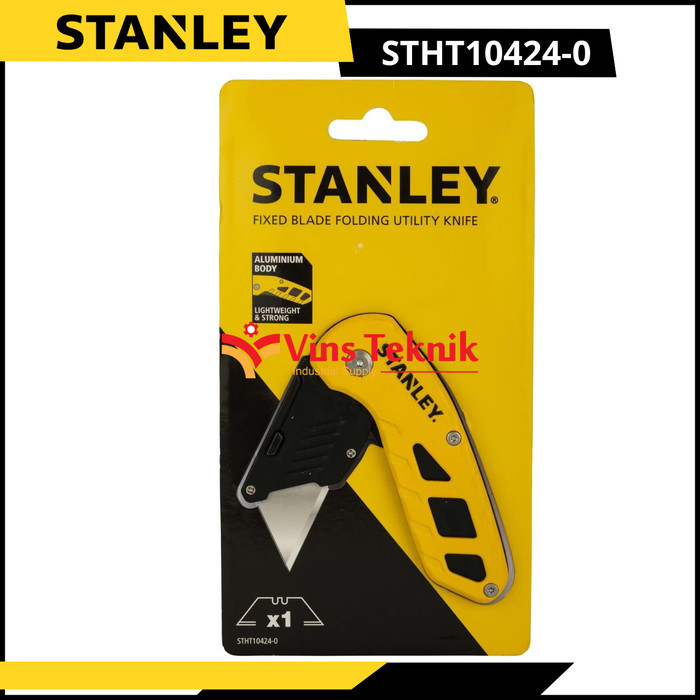 

Cutter Lipat Cuter Stanley Stht10424-0 Folding Utility Knife
