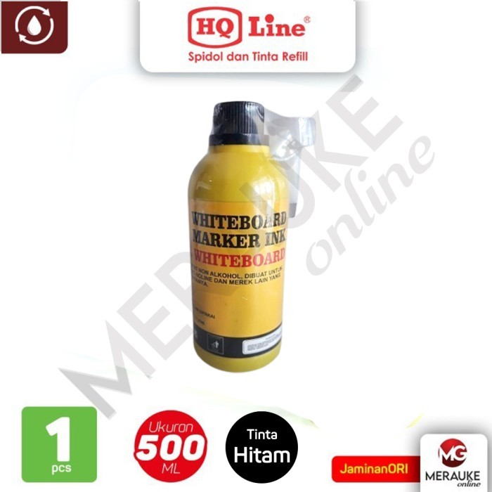 

Isi Tinta Spidol HQ-LINE Whiteboard Marker 500ml HT