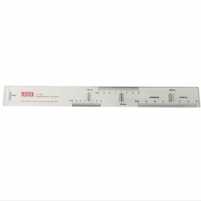 

Penggaris shrinkage ruller AATCC ISO