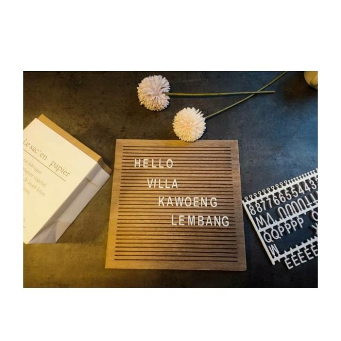 

HARGA DISC - Letter Board / Papan Huruf