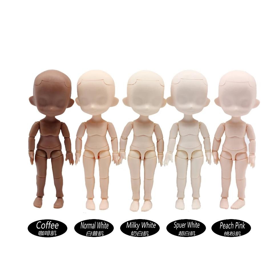 obitsu 11cm doll toys dod body suitable for gsc head ob11 1/12 bjd body spherical joint doll toy han