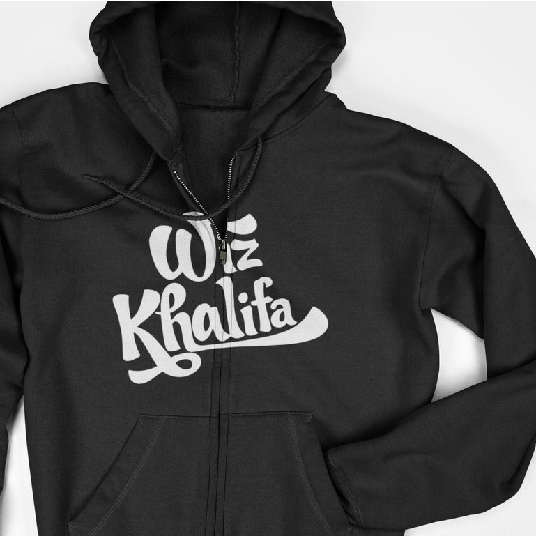 Jaket Hoodie Zipper - Wiz Khalifa